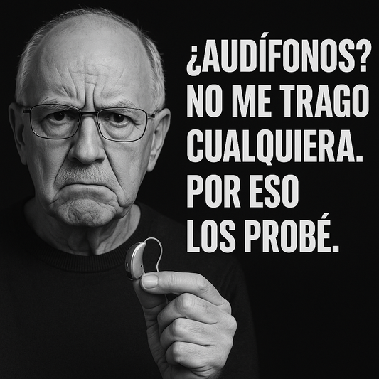 Probar audífonos, para lo que hay que oír… y luego no ponértelos. Enhorabuena, campeón.