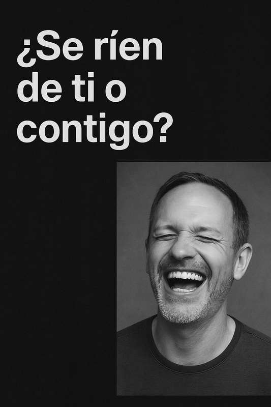 Todos se ríen. Tú también. Pero no sabes de qué.