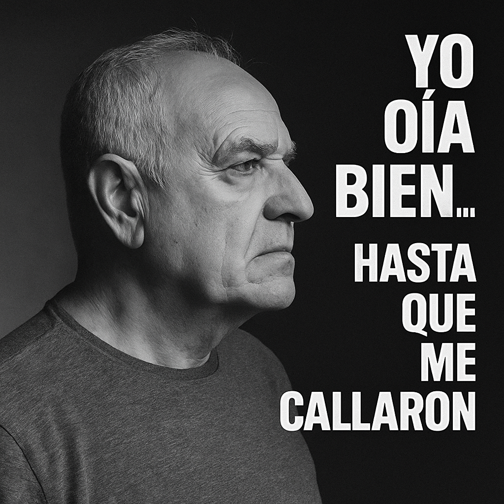 Yo oía bien… hasta que me callaron